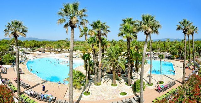 Water complexes at La Baume – La Palmeraie in Fréjus in the Var